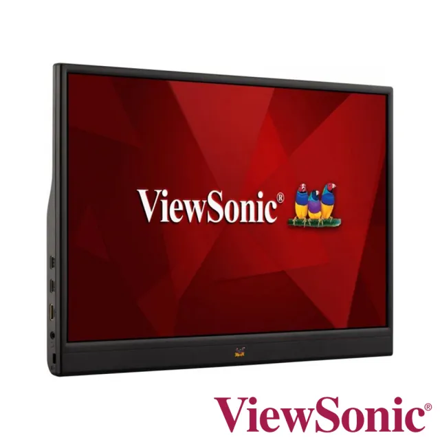 【ViewSonic 優派】VA1655 16型 IPS 60Hz 攜帶式電腦螢幕(攜帶式/6.5ms)