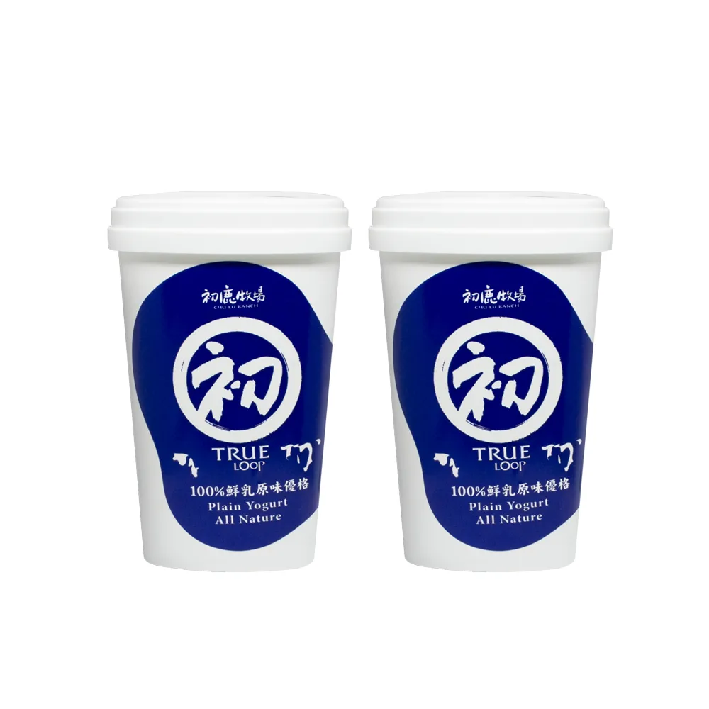 【初鹿牧場】鮮奶優格500g*2罐(優質鮮乳發酵)