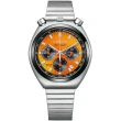 【CITIZEN 星辰】Tsunokurono 50週年復刻熊貓計時腕錶/橘面38mm(AN3660-81X)