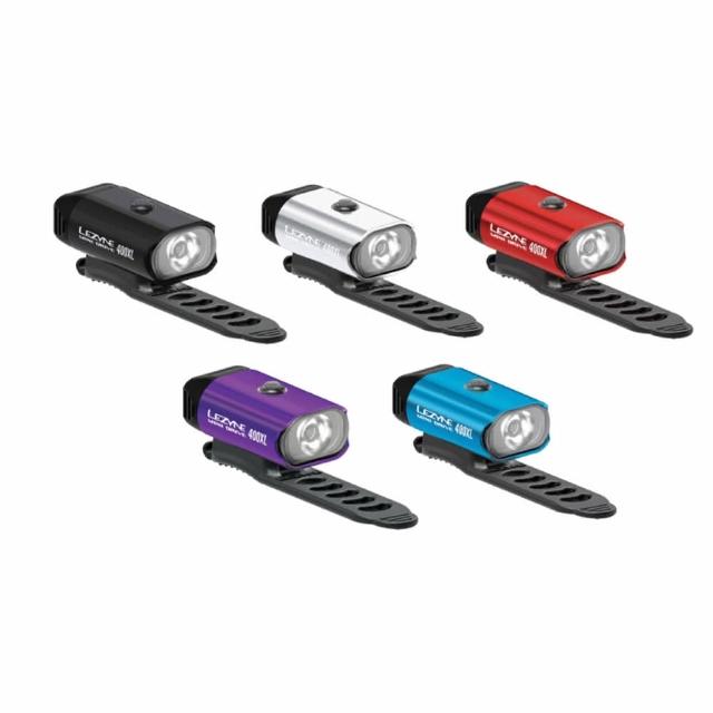 【LEZYNE】MINI DRIVE 400 前燈 黑/銀/紅/藍/紫(B1LZ-MD4-XXFNTN)