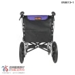 【恆伸醫療器材】ER-0013-1 恆伸輕量系列 看護型 鋁合金 輪椅 雙層布坐背墊(可折背、顏色隨機)