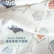 【Cuz】土耳其有機綿紗布巾-太空星紀元-2入(35x35cm)
