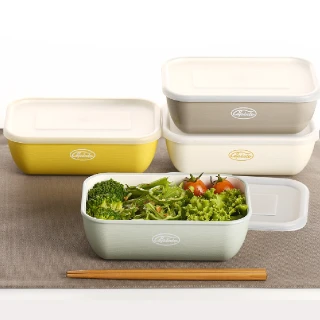 【SABU HIROMORI】日本製COPERTO附蓋抗菌保鮮盒 可微波 可洗碗機(530ml、4色可選)