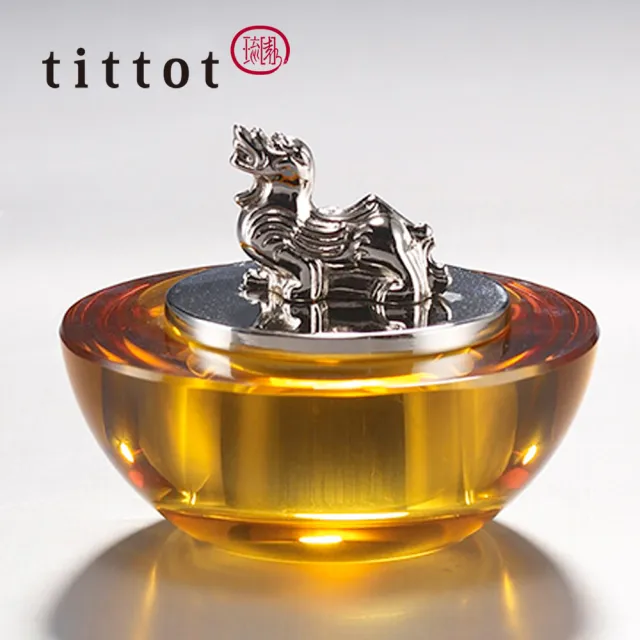 【tittot 琉園】.天賜福祿聚寶盆_故宮_聯名(故宮/送禮/琉璃/禮物/水晶/擺飾/禮贈//天/賜/福/祿)