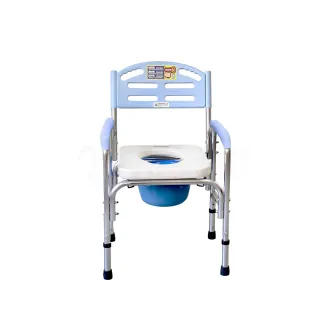 【恆伸醫療器材】ER-43016 鋁合金 洗澡椅/馬桶椅/便器椅/便盆椅(可架馬桶、可調高度、不可收合折疊)
