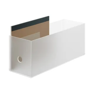 【MUJI 無印良品】聚丙烯檔案盒.標準型.1/2(5入組)