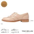 【TINO BELLINI 貝里尼】義大利進口雕花牛津鞋FWHT001B(裸膚)