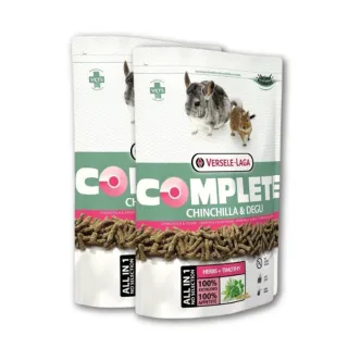 【Versele 凡賽爾】全方位完整 龍貓飼料  500g/包；兩包組(絲絨鼠飼料 金吉拉鼠)