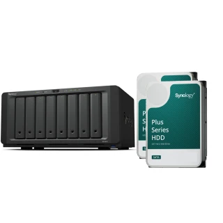 【Synology 群暉科技】搭HAT3300 4TB x2 ★ DS1821+ 8Bay NAS 網路儲存伺服器