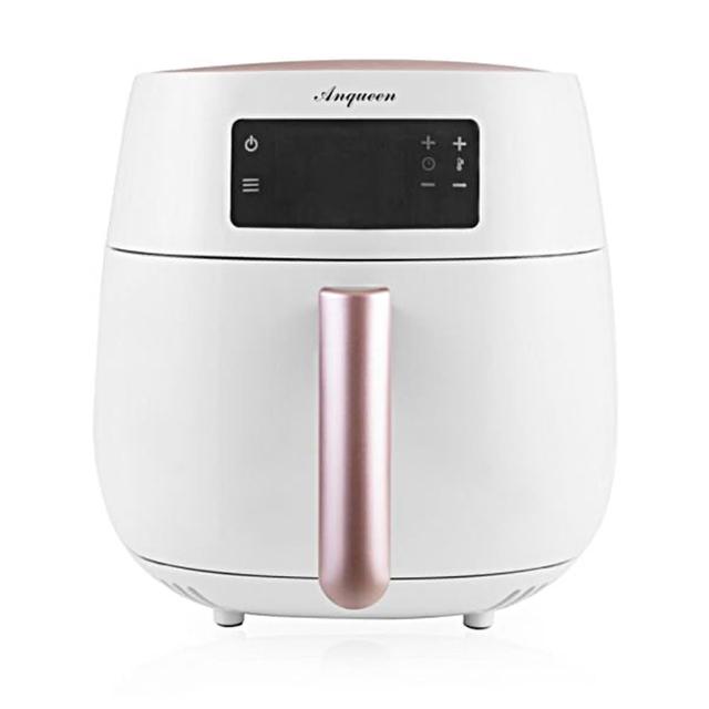 【Anqueen安晴】AQ-P19 4L健康減油多功能氣炸鍋(湖水綠/時尚白)