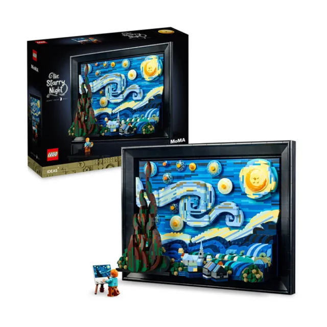 LEGO 樂高】Ideas 21333 Vincent van Gogh - The Starry Night(梵谷