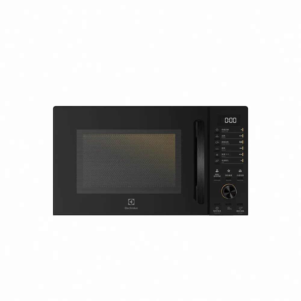 【Electrolux 伊萊克斯】極致美味500 23L 獨立式燒烤微波爐(EMG23D22B 黑色)