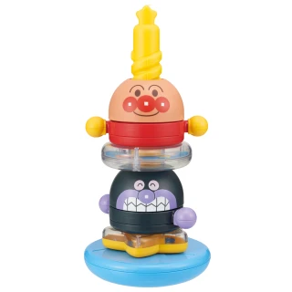 【ANPANMAN 麵包超人】官方商店  腦部發育-麵包超人 堆疊拆解！成長旋轉塔