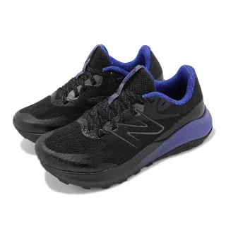 【NEW BALANCE】越野跑鞋 DynaSoft Nitrel V5 D 寬楦 女鞋 黑 藍 運動鞋 戶外 NB 紐巴倫(WTNTRTK5-D)