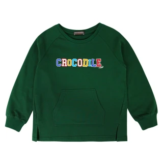 【Crocodile Junior 小鱷魚童裝】『小鱷魚童裝』LOGO印圖口袋上衣(C64431-04 小童款)