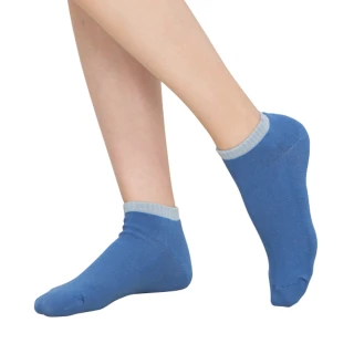 【PEILOU 貝柔】6雙組-機能萊卡氣墊 毛巾底 防震運動襪(幸福棉品台灣製)