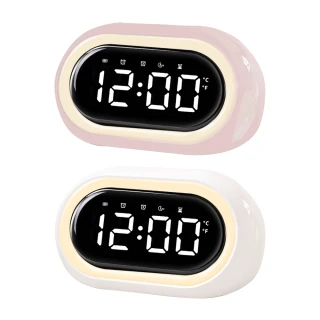 【SUNORO】LED智能數字桌鐘(USB電子鬧鐘/大數字時鐘/計時器/交換禮物)