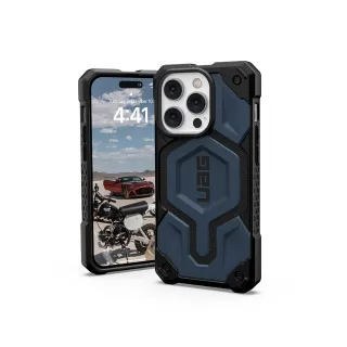 【UAG】iPhone 14 Pro MagSafe 頂級版耐衝擊保護殼-藍(UAG)