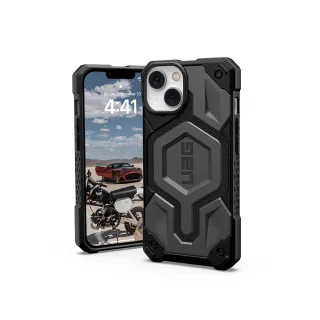 【UAG】iPhone 13/14 MagSafe 頂級版耐衝擊保護殼-灰(UAG)