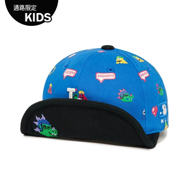 MLB 童裝 可調式棒球帽 童帽 PLAY系列 洛杉磯道奇隊(7AWRP012N-07BLS)
