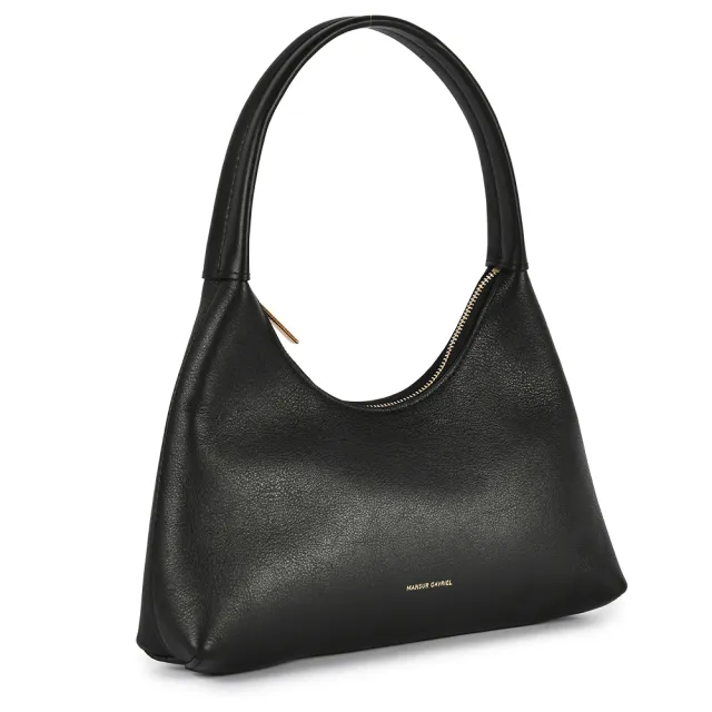 【MANSUR GAVRIEL】真皮 MINI CANDY 小牛皮肩背賈姬包(真皮包包 黑色)