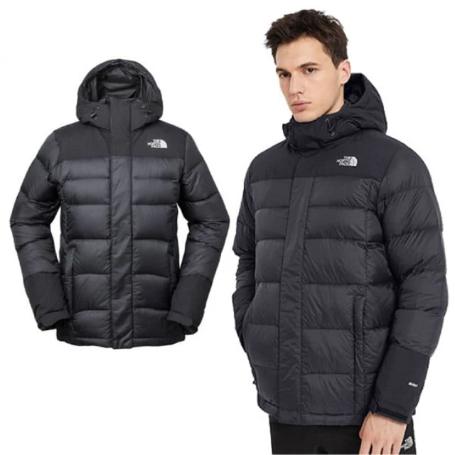 The North FaceThe North Face 男 輕量防潑水耐磨透氣連帽外套.羽絨衣(3RKB-KX7 黑 V)