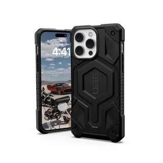 【UAG】iPhone 14 Pro Max MagSafe 頂級版耐衝擊保護殼-極黑(UAG)