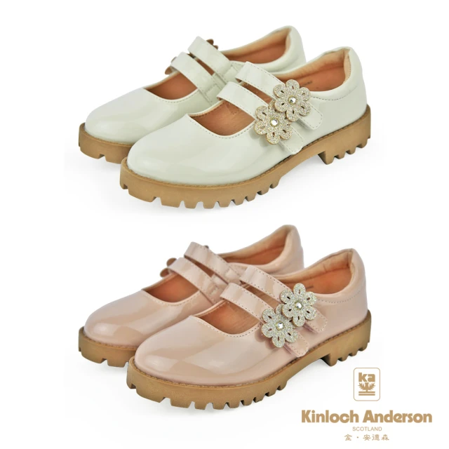 金安德森 20.0-24.5cm 女童 法式簡約 娃娃鞋 魔
