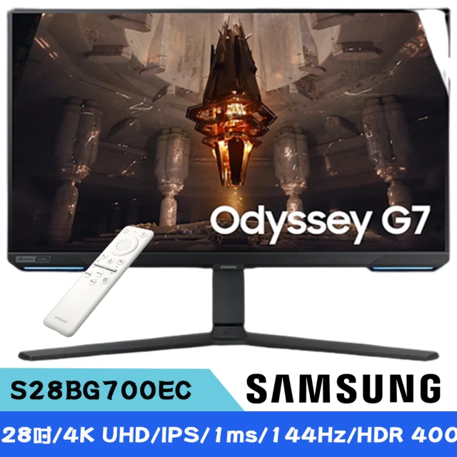 SAMSUNG 三星SAMSUNG 三星 G7 S28BG700EC 28吋 Odyssey IPS平面電競螢幕