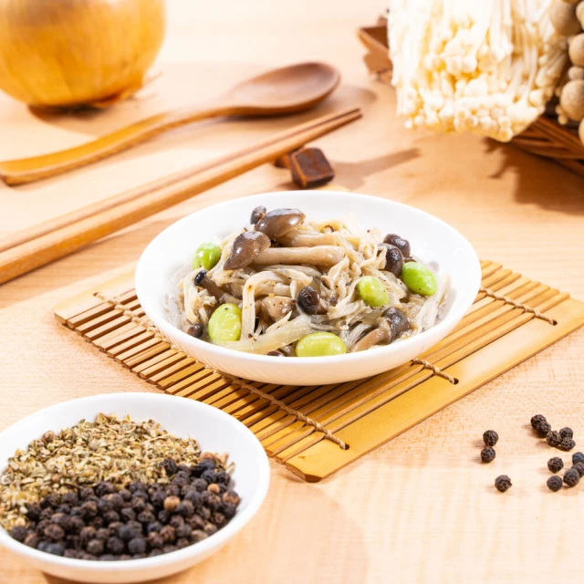 蘭揚食品 義式奶油野菇500G-植物五辛素(蔬食/素食/料理