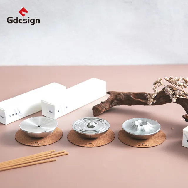 【Gdesign】心靈和諧平衡點線香座(多巴胺、冥想、靜坐、空氣淨化、防蟲、香氛、)