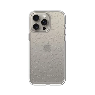 【apbs】iPhone全系列 浮雕感防震雙料手機殼(愛心)
