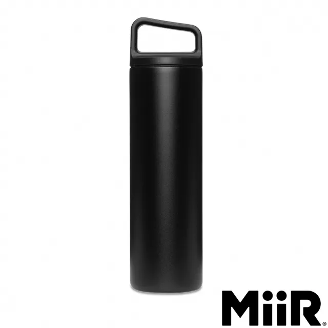【MiiR】雙層真空 保溫/保冰 提把寬口保溫杯 20oz/591ml(經典黑 保溫瓶)