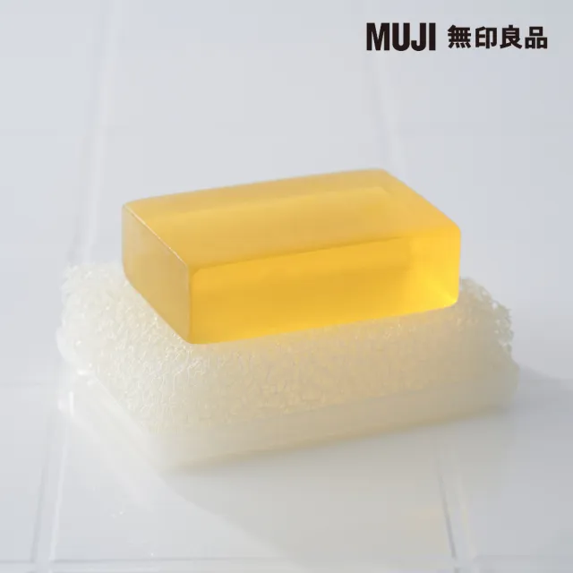 【MUJI 無印良品】甘油皂/柑橘 100g