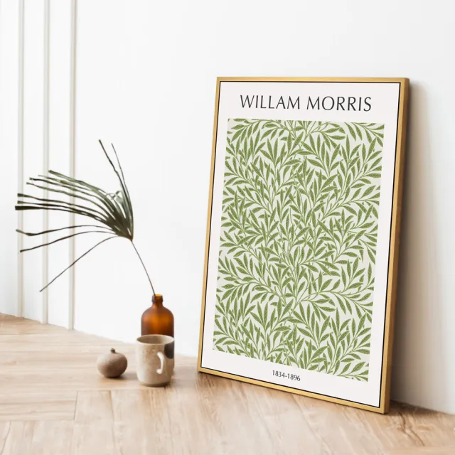 【菠蘿選畫所】William Morris 威廉莫里斯大師名作系列掛畫  - 42x60cm(復古典雅花紋圖騰裝飾畫/藝術掛畫)