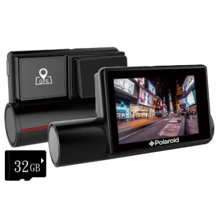 【Polaroid 寶麗萊】DS308WGS WIFI TS碼流 全螢幕觸控 GPS 2K行車紀錄器(附贈32G記憶卡)