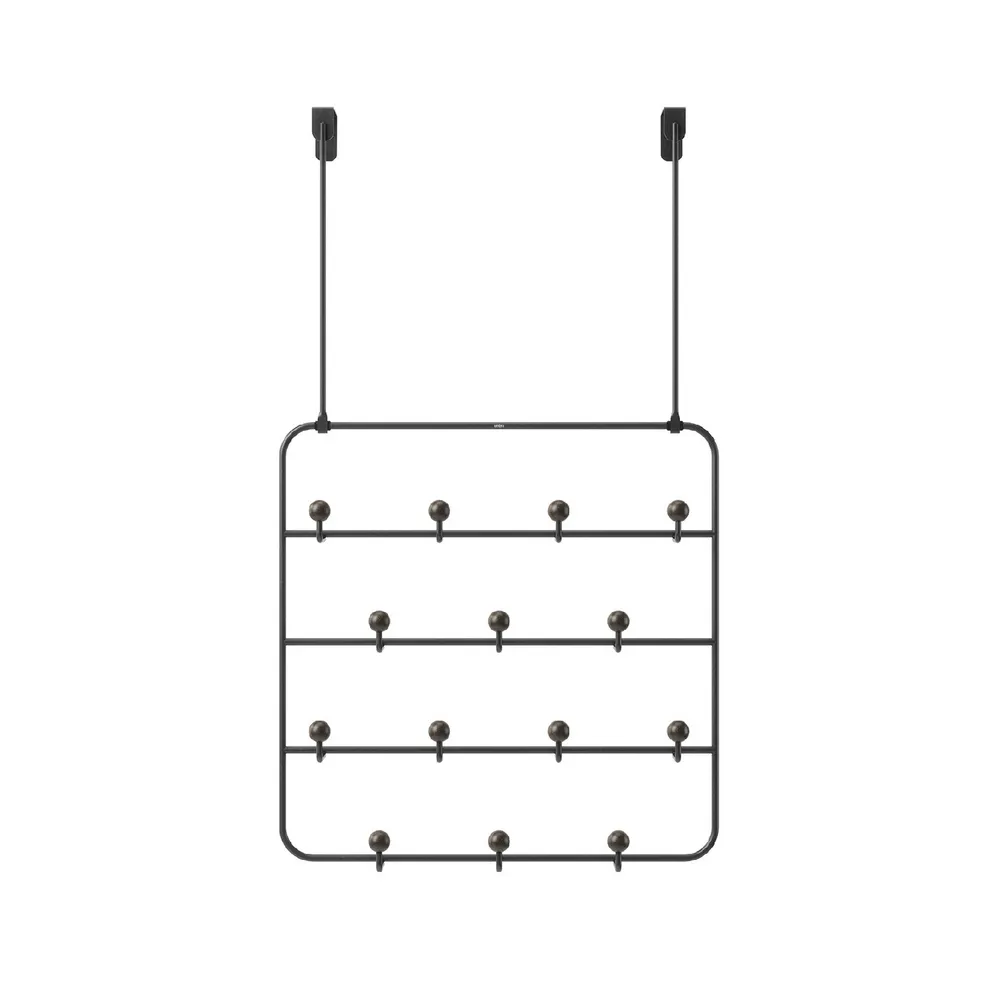 【UMBRA】Estique兩用收納架 墨黑60.3cm / 掛勾 牆壁掛勾 吊鉤 掛鉤 門掛鉤