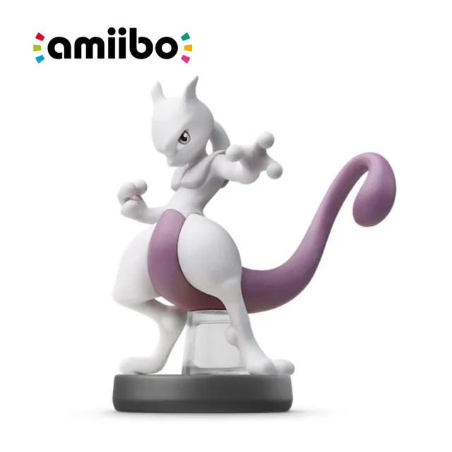 【Nintendo 任天堂】Switch amiibo 公仔 超夢 寶可夢(任天堂明星大亂鬥系列)