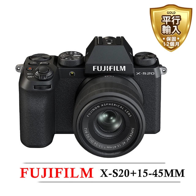 FUJIFILM 富士FUJIFILM 富士 FUJIFILM 富士 X-S20+XC15-45mm變焦鏡組(平行輸入)