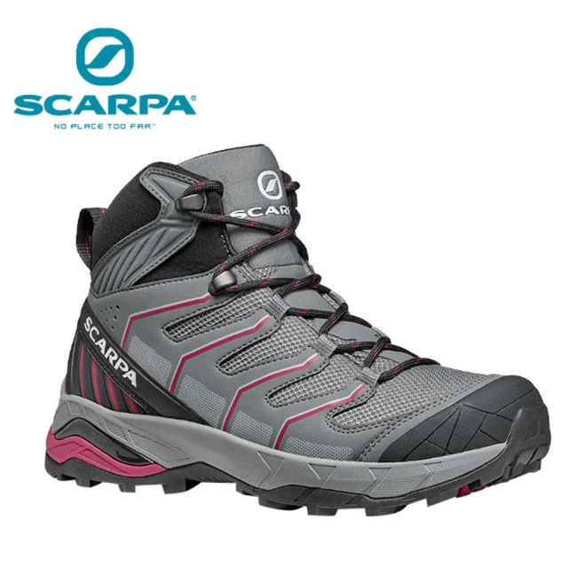 SCARPASCARPA MAVERICK MID GTX 女 防水登山鞋/郊山鞋 灰-梅紫(090202-Gray-Plum)