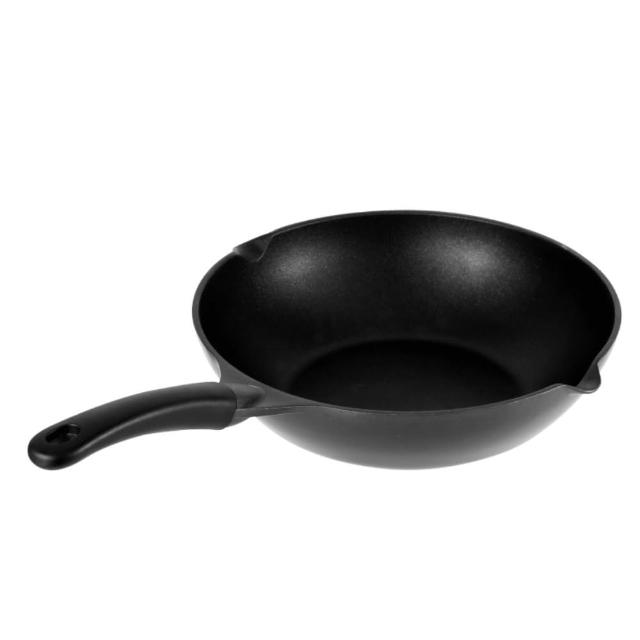 【PANPOT】日本嫣紫系列 27CM 低身萬用鍋(電磁爐可)