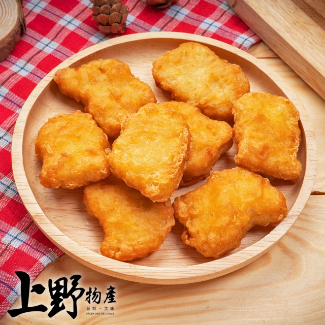 上野物產 小巧雞塊(1000g±10%/包 雞塊/麥克雞塊/