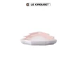 【Le Creuset】瓷器聖誕樹造型點心盤(貝殼粉)