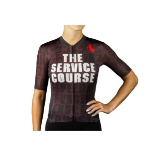 【The Service Course】Speedvagen Race Jersey 女性競賽車衣 紅色