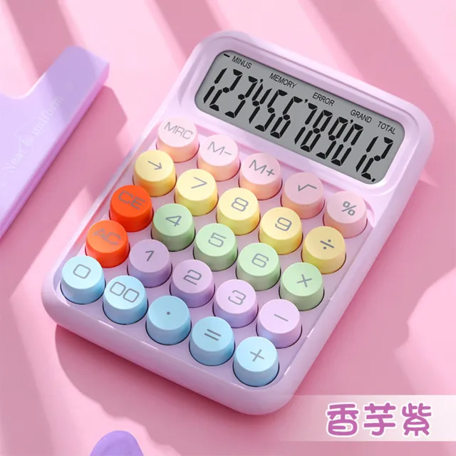 【御皇居】糖豆計算機(大按鍵 大螢幕)