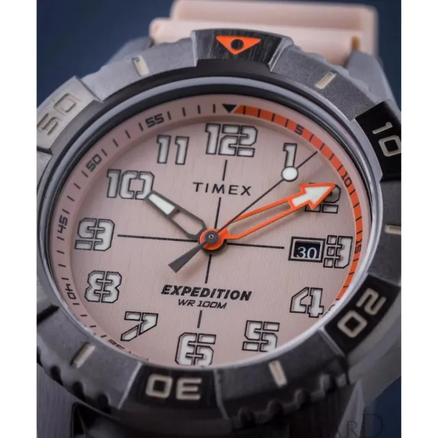 【TIMEX】天美時 遠征系列  41毫米軍事風格戶外手錶 淺褐色 TXTW2V40900