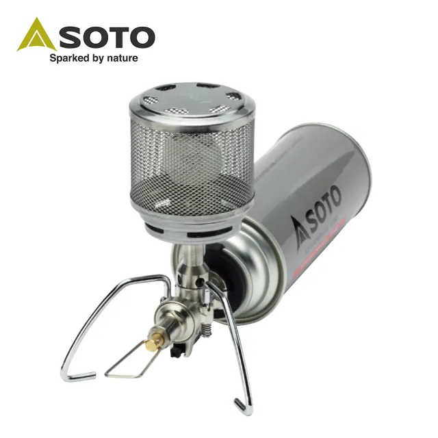 【SOTO】燈籠型露營燈 ST-260 附燈芯(登山輕量卡式瓦斯燈 野營氣氛燈 個人戶外暖爐)