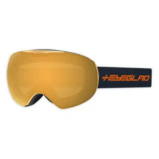 【EYEGLAD】Alita 滑雪專用護目鏡(璀璨黃金 / UV400 OTG 雪鏡)