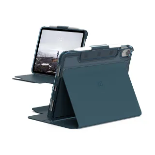 【UAG】[U] iPad 10.9吋耐衝擊亮透保護殼-藍(UAG)
