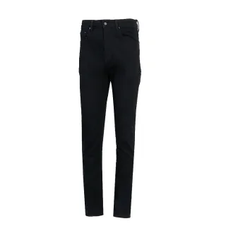 【Munsingwear】企鵝牌 男款黑色彈性牛仔長褲 MGQL8821